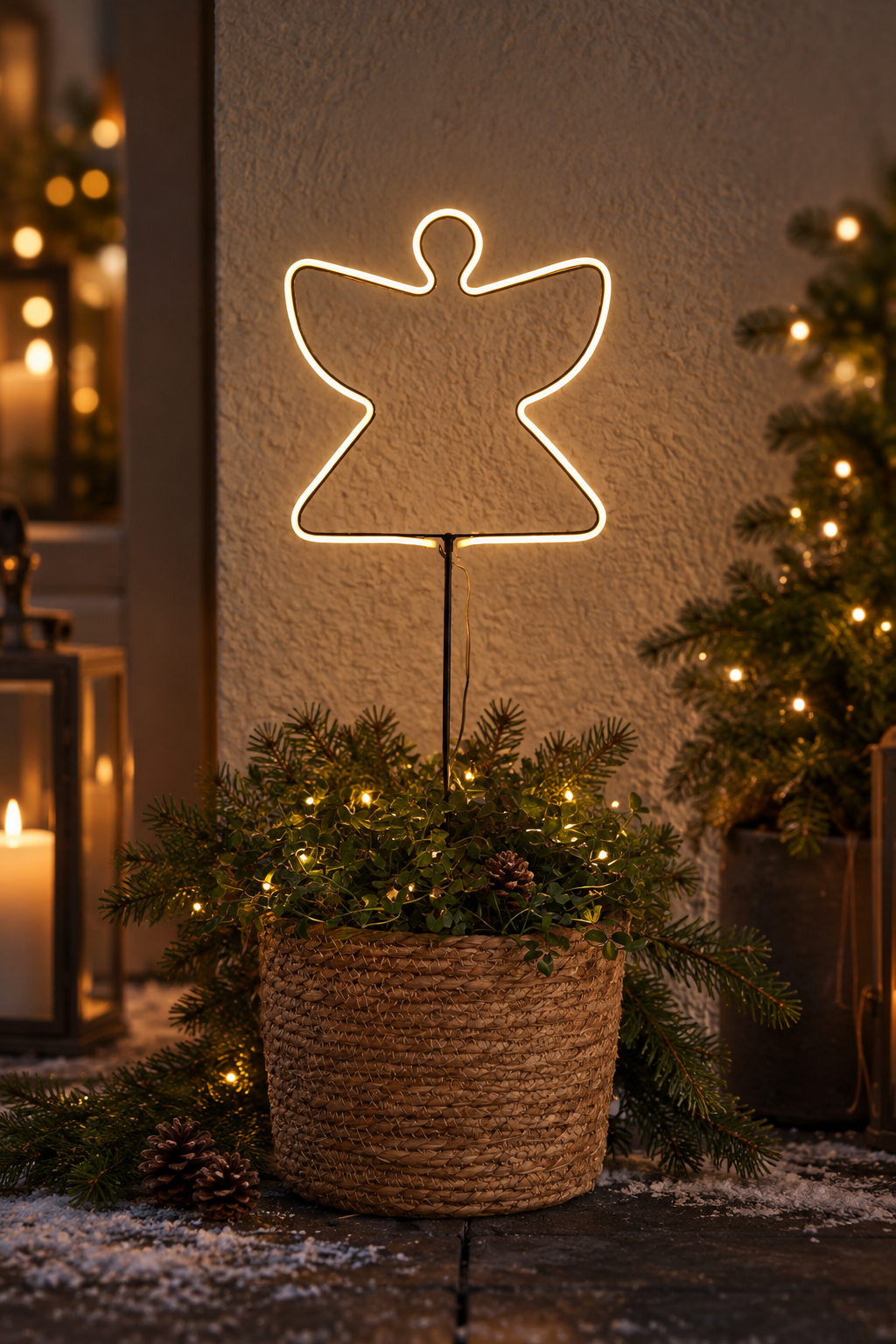 Outdoor decoration - Silhouette - Angel