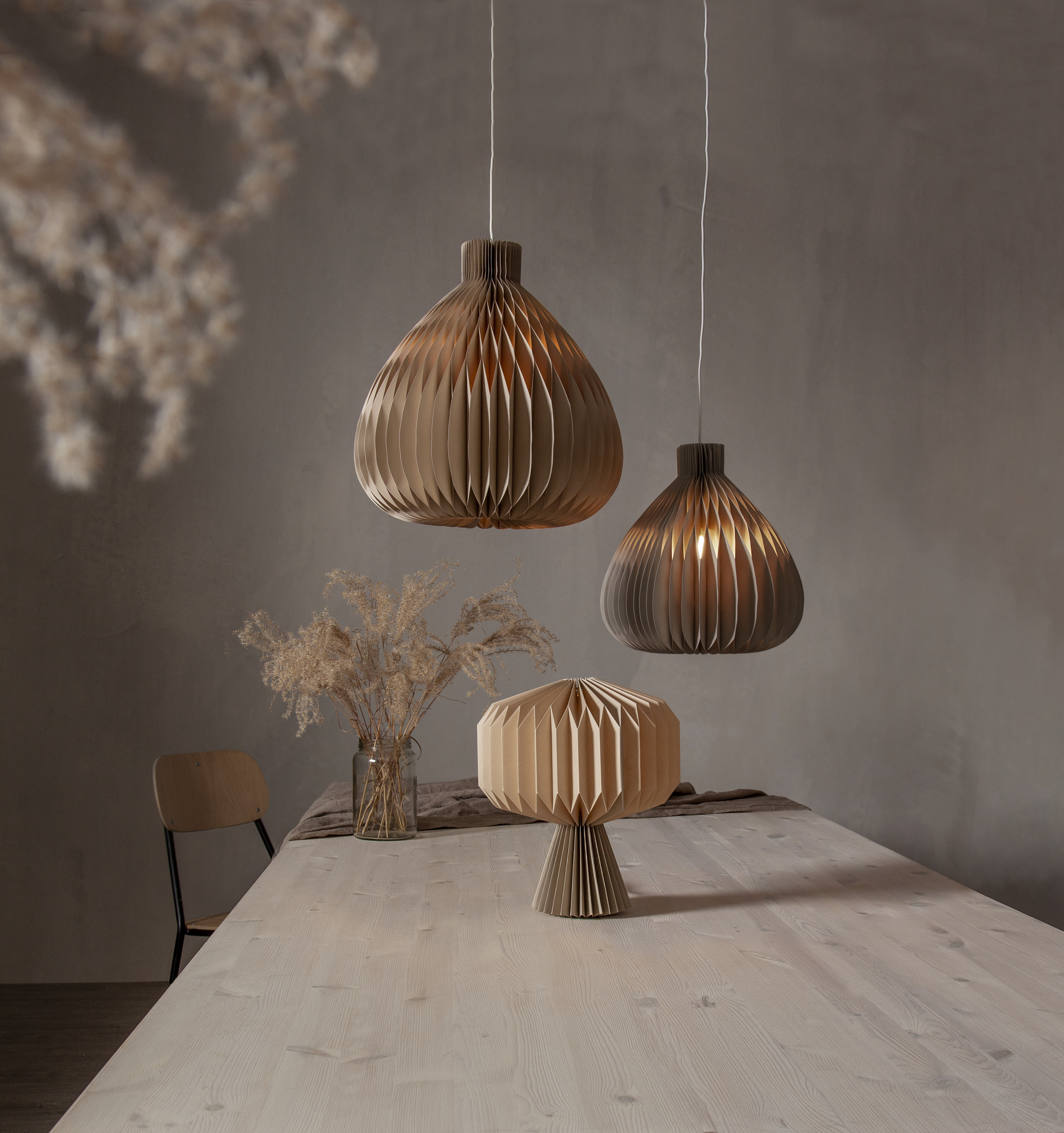 Hanging decoration - Honeycomb - 30x28 cm - Beige - 2