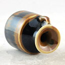 カールハリー・スタルハーネ　濃茶色 ミニチュアのベース  Vase  (4cm) 1950年代 (#25)
