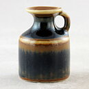 Carl-Harry Stålhane (1950s) Dark Brown Miniature Vase 4 cm (#25)