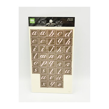 Making Memories Stickers Woven Alphas Alison Rose