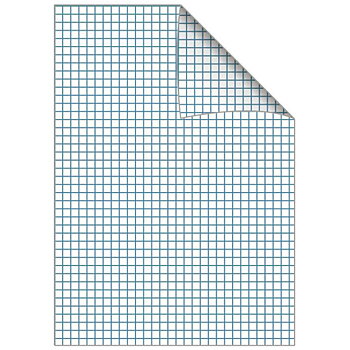 Räknehäfte A5 5x5mm rutat blå