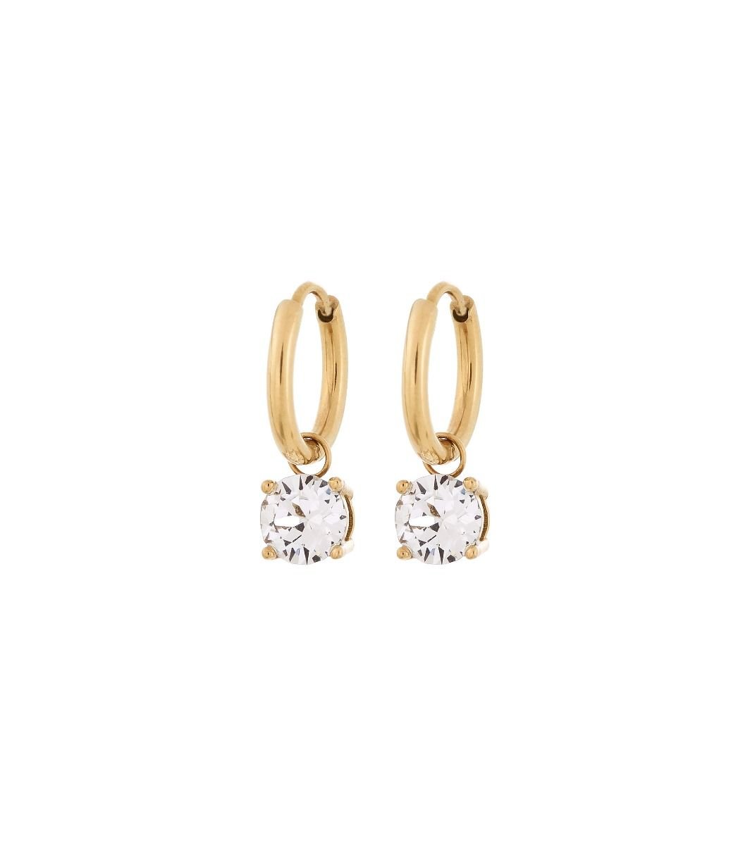 LEONORE HOOPS - GOLD - EDBLAD