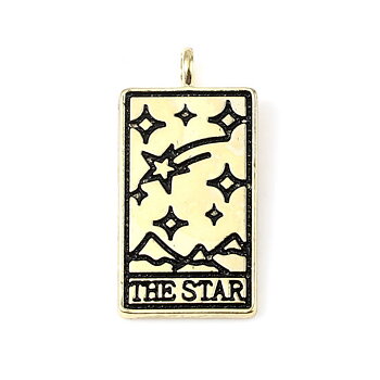 Berlock - Tarot The Star,  Guld