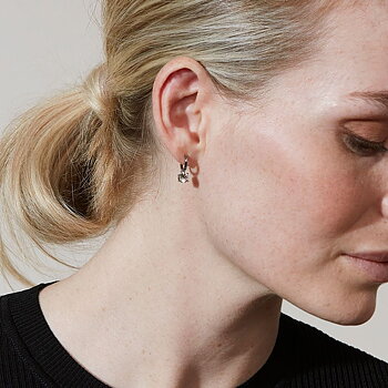 LEONORE HOOPS - STEEL - EDBLAD
