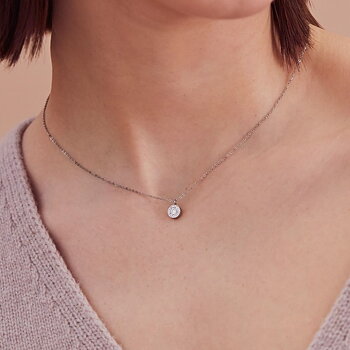 THASSOS NECKLACE MINI - STEEL - EDBLAD