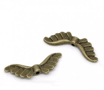 Wings - bronze 24mm
