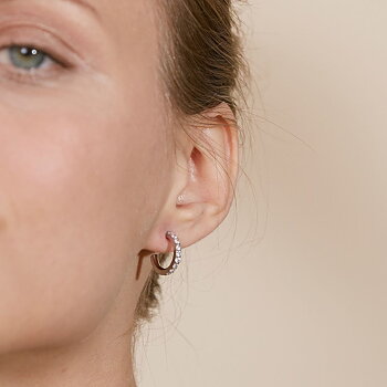 GLOW EARINGS - STEEL - EDBLAD