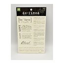 Making Memories Defined Mini Sheet Stickers -  Believe