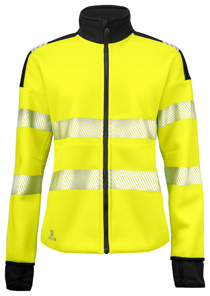 Projob 6111 SWEATSHIRT DAM EN ISO 20471 KLASS 3/2 - 4