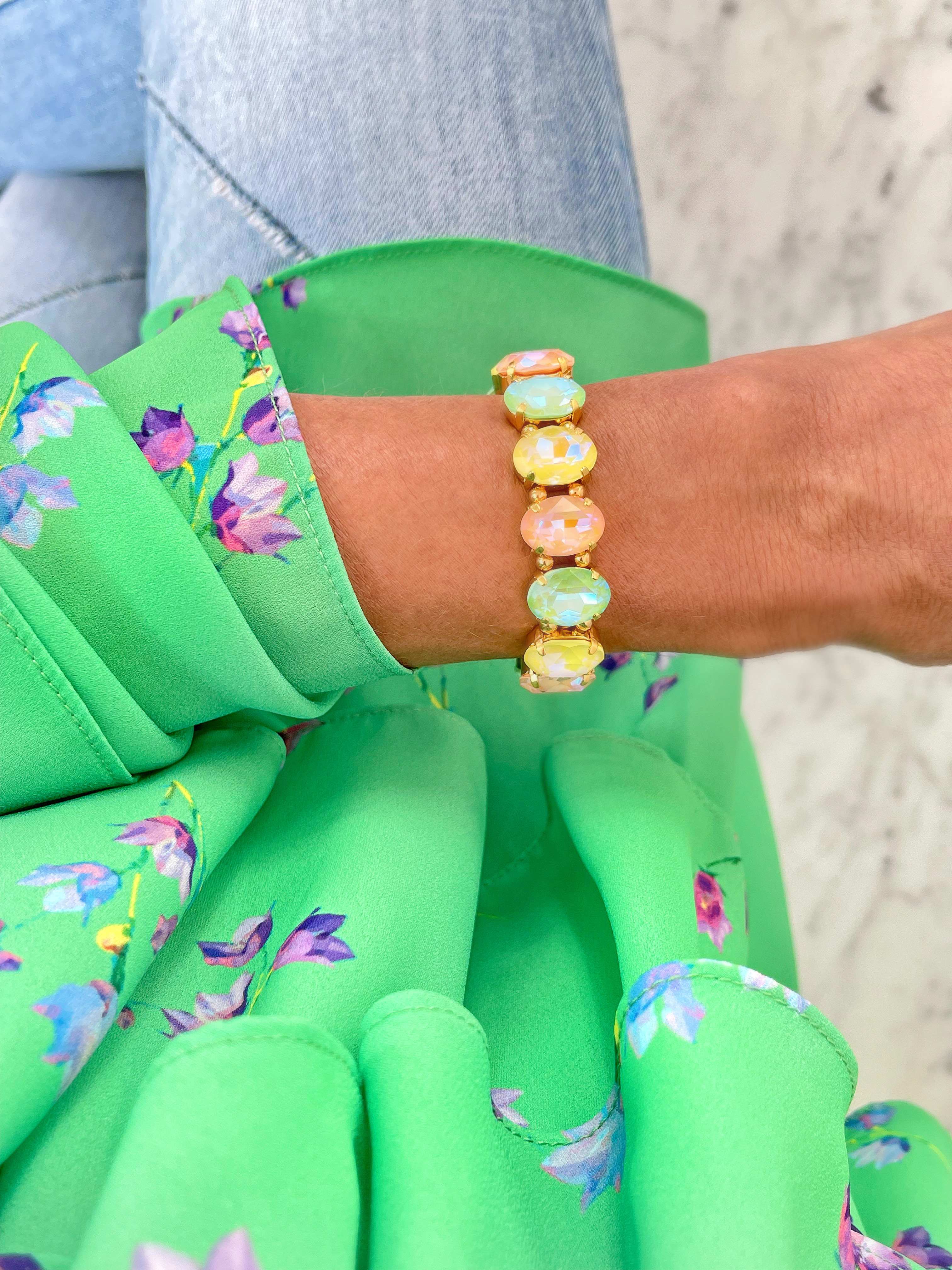 Bracelet Eliza Pastel combo Gold - 2