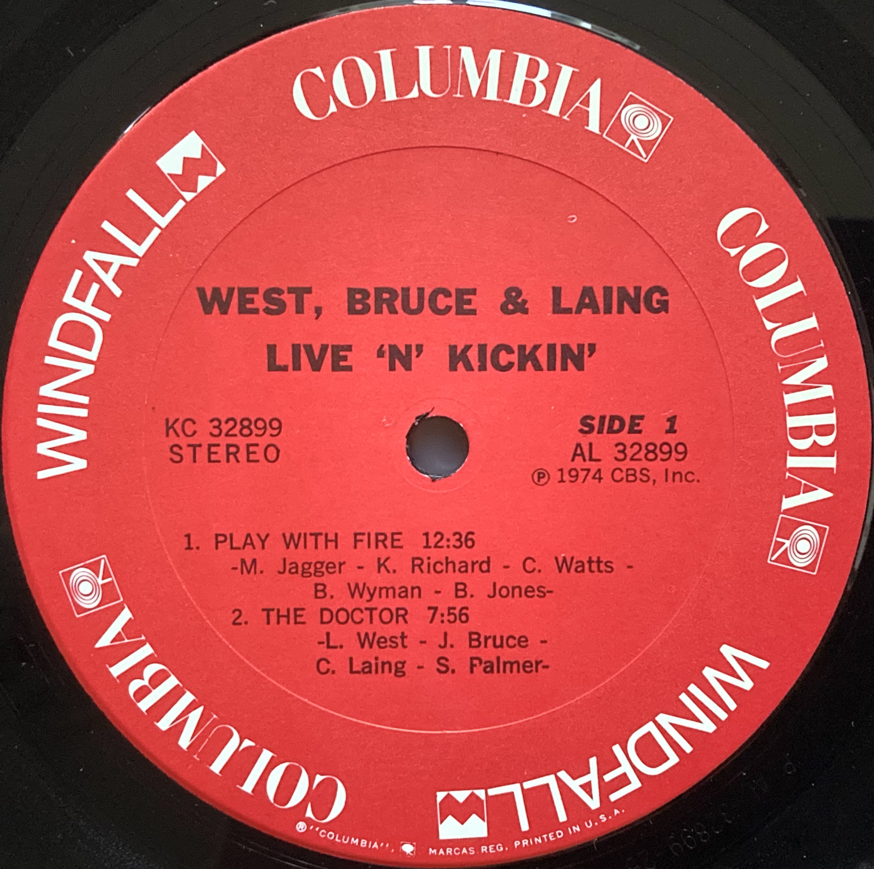 WEST, BRUCE & LAING - Live ´n´ kickin´ US-orig LP 1974 - 3
