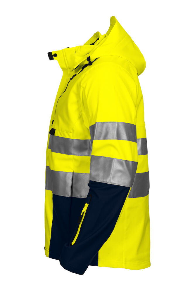 Projob 6419 SOFTSHELLJACKA EN ISO 20471 KLASS 3/2 - 3