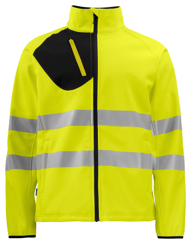 Projob 6432 SOFTSHELLJACKA EN ISO 20471 KLASS 3/2