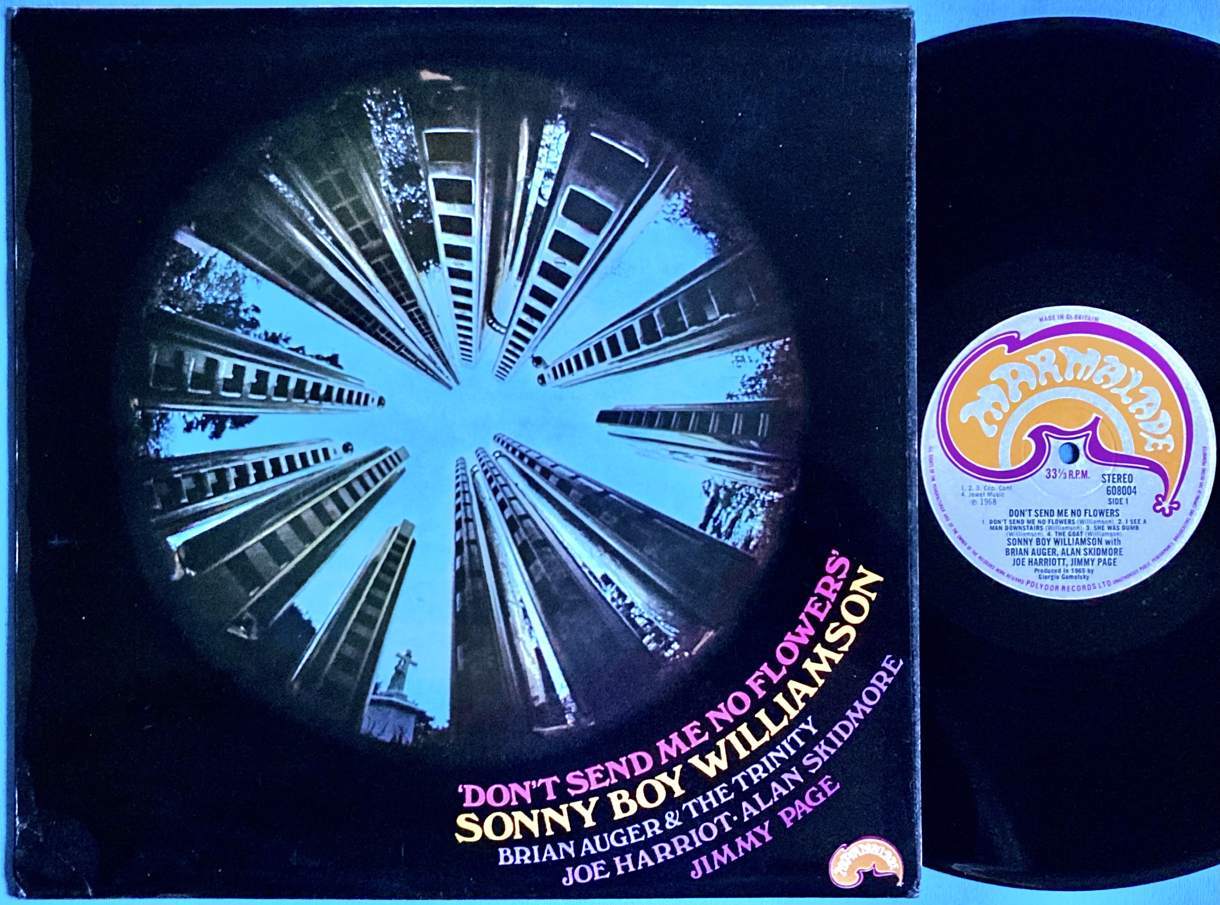 SONNY BOY WILLIAMSON - Send me no flowers UK-orig LP 1968