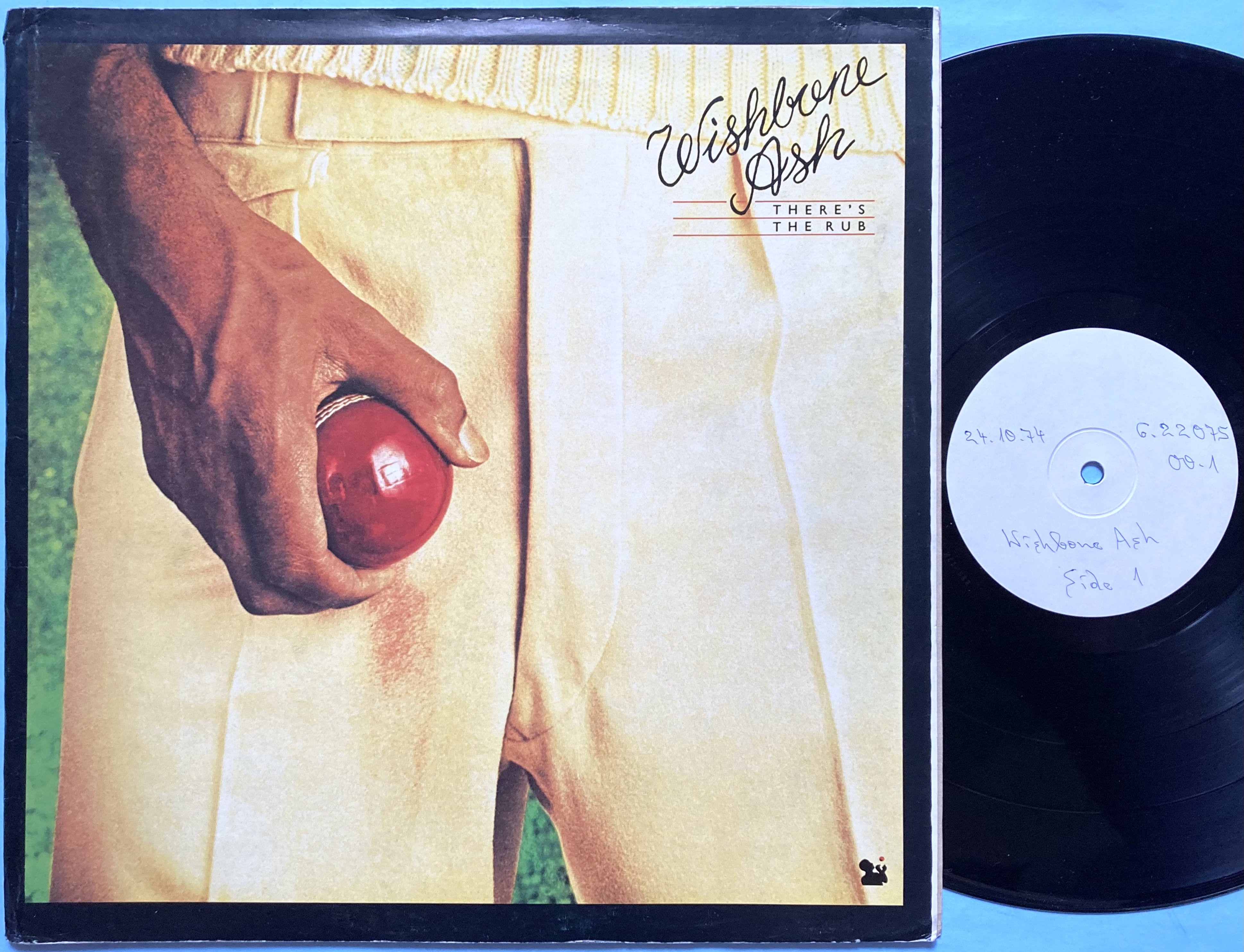 WISHBONE ASH - There´s the rub orig TESTPRESS LP 1974