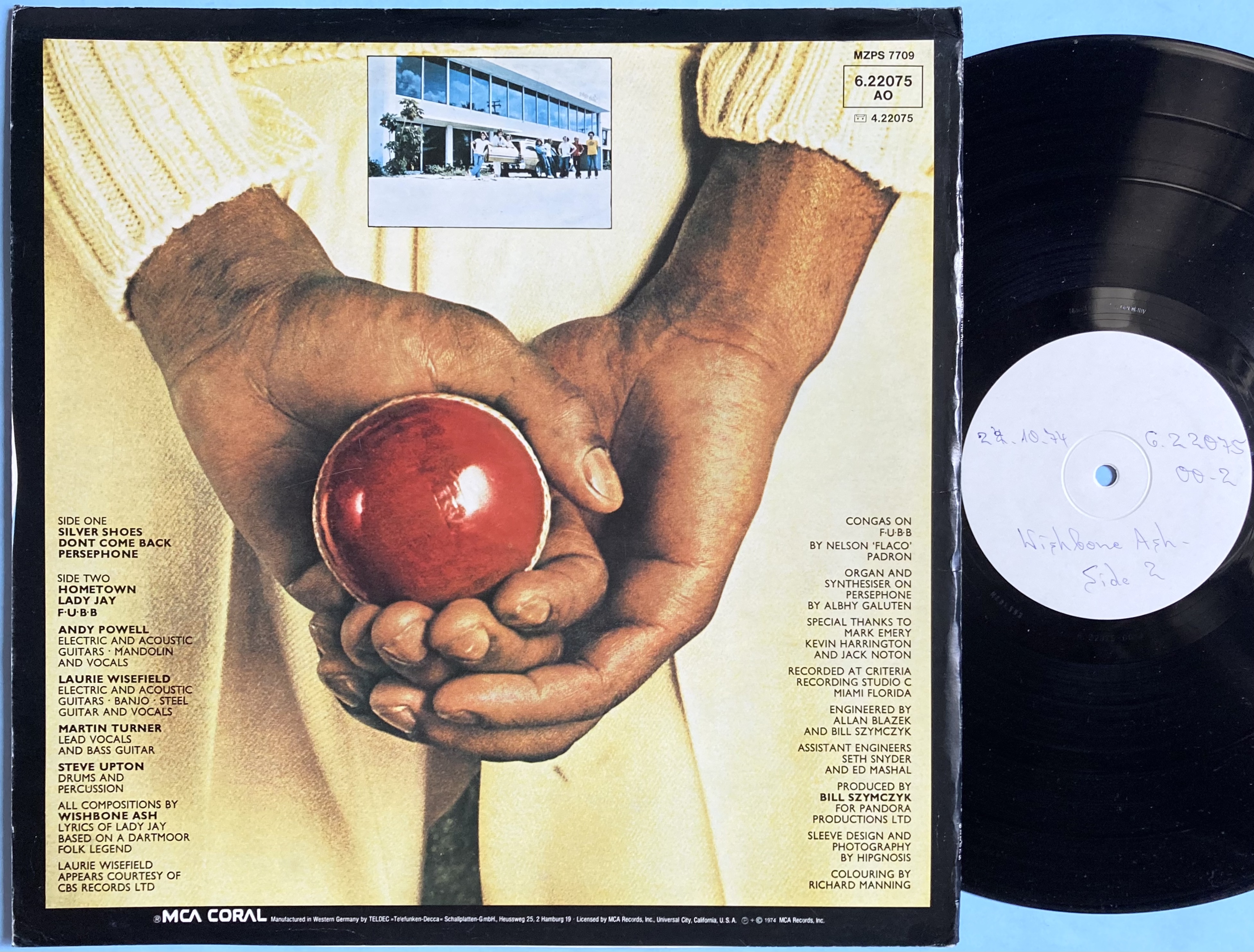 WISHBONE ASH - There´s the rub orig TESTPRESS LP 1974 - 2