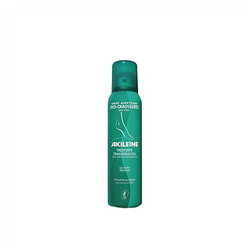 Akileine Puder Spray - 150 ml - För svettiga fötter