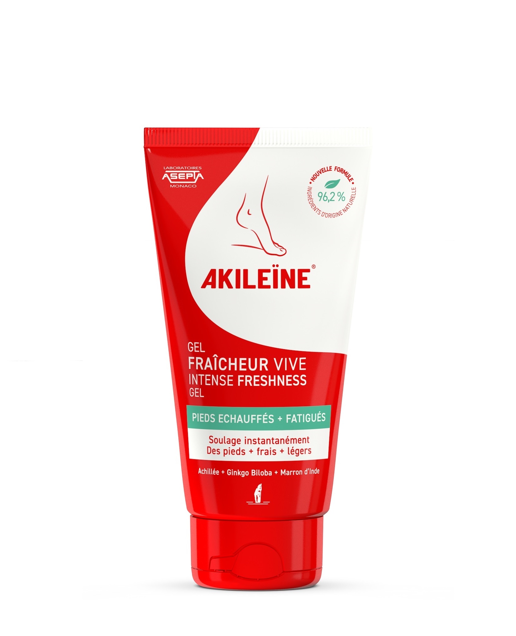 Akileine Freshness Gel - 75 ml - FÃÂ¶r trÃÂ¶tta och varma fÃÂ¶tter