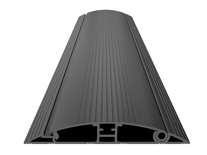M Cable Cover Floor Black 139mm-W 1100mm-L