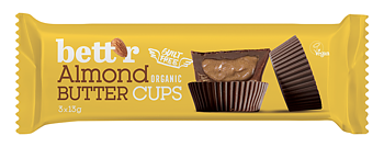 Nut Butter Cups Almond 39g Bettr Eko