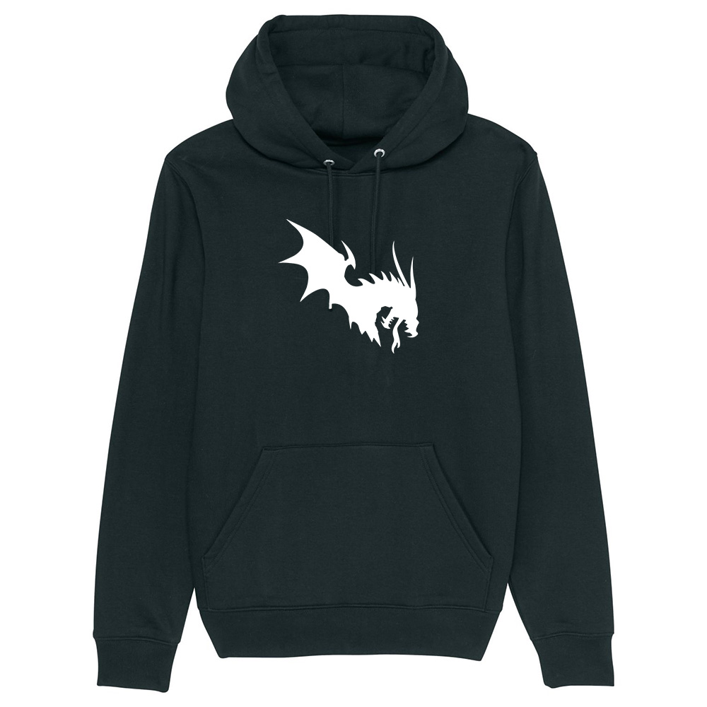 NärCon White Dragon Hoodie Black