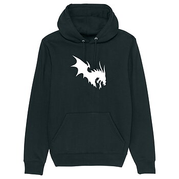 NärCon White Dragon Hoodie Black