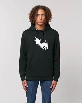 NärCon White Dragon Hoodie Black