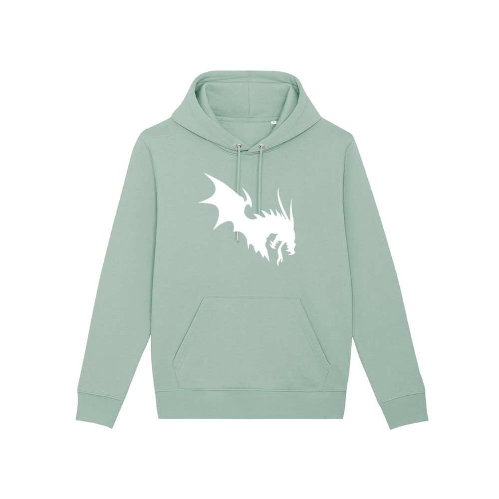 NärCon White Dragon Hoodie Aloe 