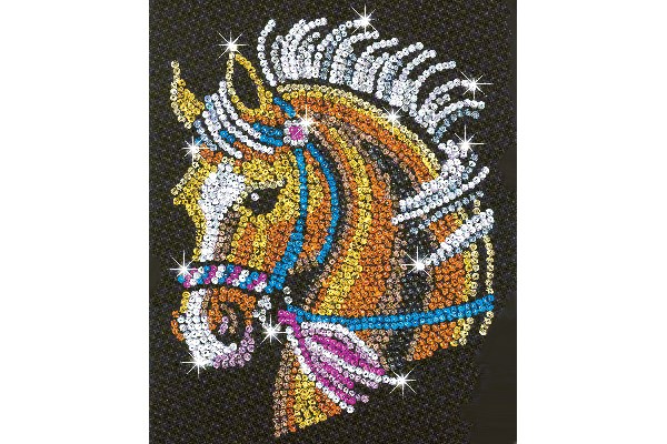 Sequin Art Hevonen 25x34 cm - 2