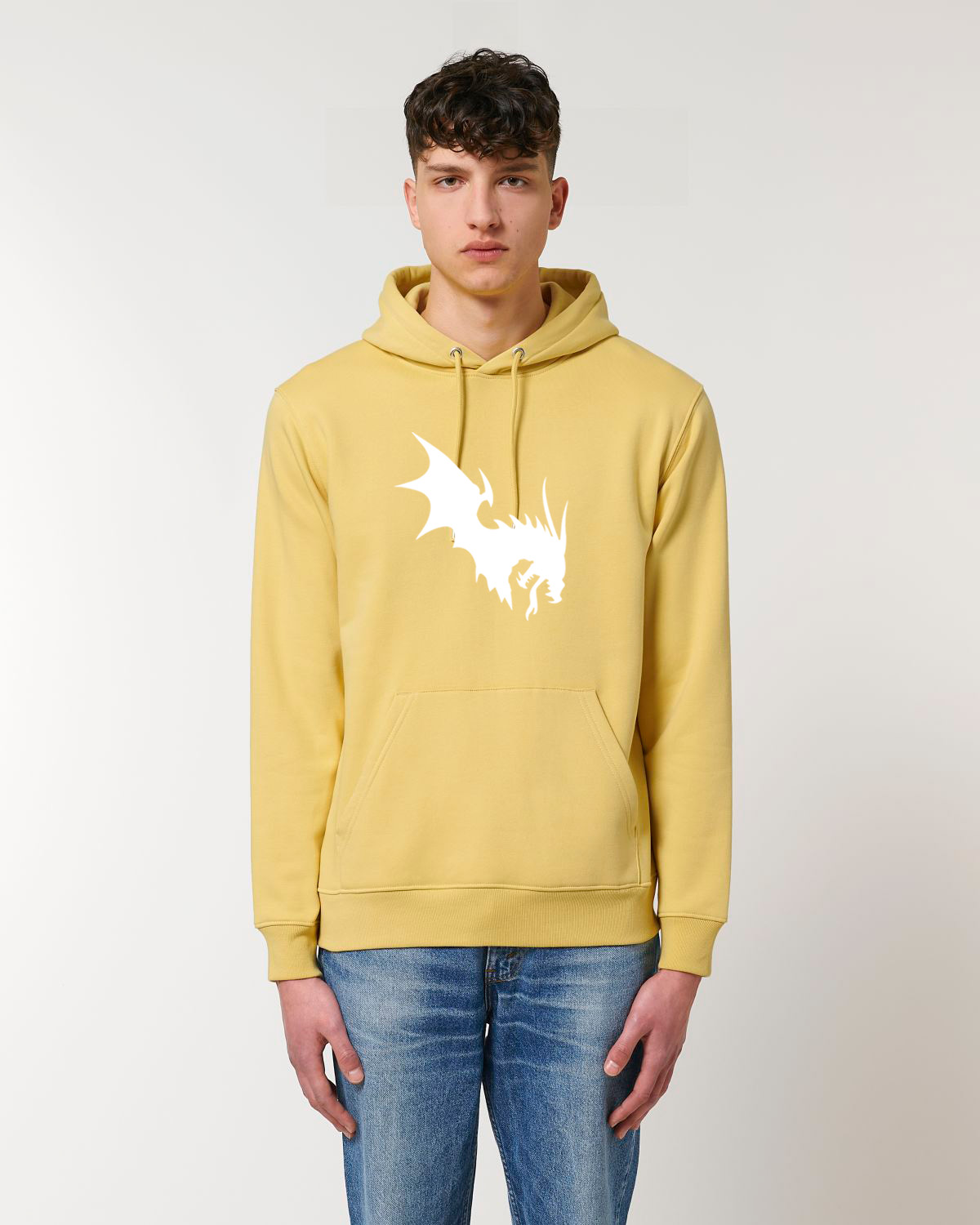 NärCon White Dragon Hoodie Jojoba  Yellow - 2