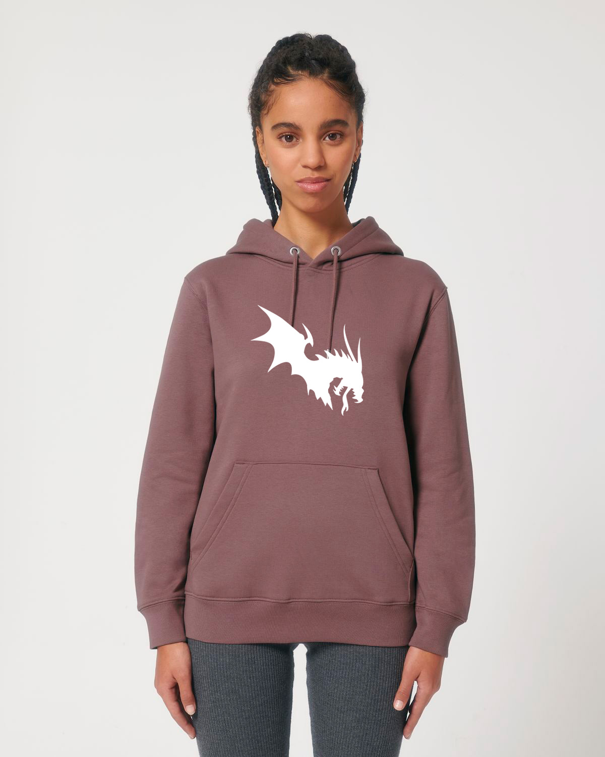 NärCon White Dragon Hoodie Kaffa Coffee  - 2
