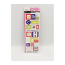 Colorbök Glitter Chipboard Stickers - Jubilation