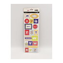Colorbök Glitter Chipboard Stickers - Jubilation