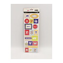 Colorbök Glitter Chipboard Stickers - Jubilation