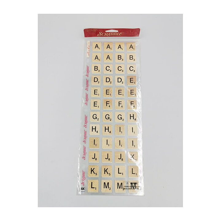 EK Success Sticko Stickers Large Scrabble Letters