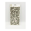 Heidi Grace  Chipboard Alphas Reagans Closet