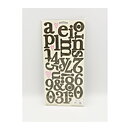 Heidi Grace  Chipboard Alphas Reagans Closet