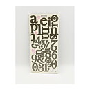 Heidi Grace  Chipboard Alphas Reagans Closet