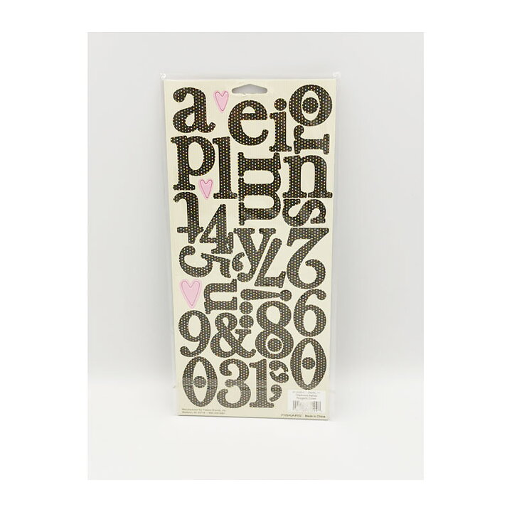 Heidi Grace  Chipboard Alphas Reagans Closet