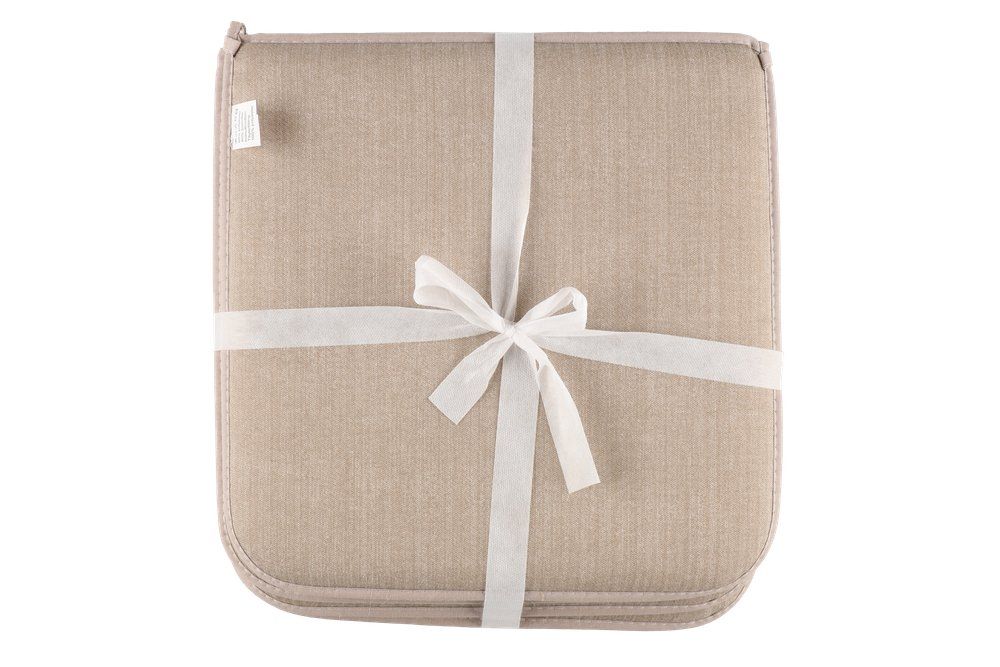 Sittdyna 4 -pack beige 39 x 39 cm