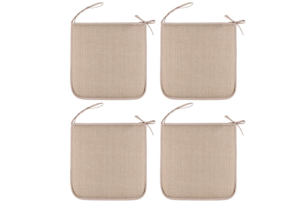 Sittdyna 4 -pack beige 39 x 39 cm - 2