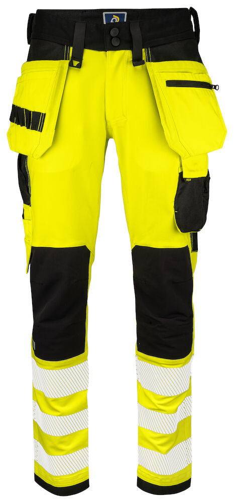 Projob 6573 HANTVERKSBYXA STRETCH EN ISO 20471 KLASS 2/1 - 5