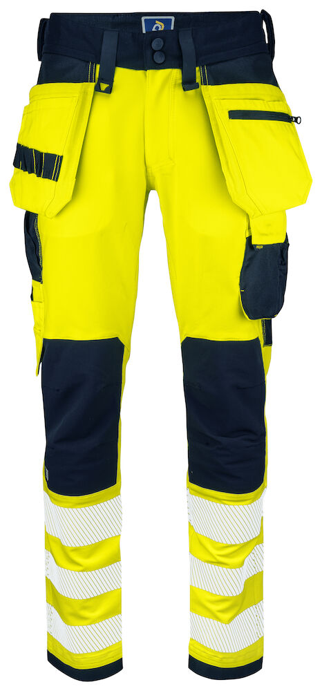 Projob 6573 HANTVERKSBYXA STRETCH EN ISO 20471 KLASS 2/1