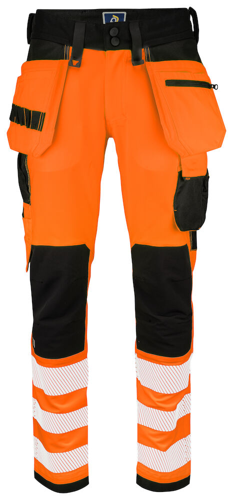Projob 6573 HANTVERKSBYXA STRETCH EN ISO 20471 KLASS 2/1 - 6