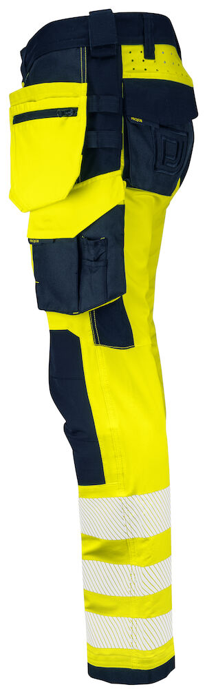 Projob 6573 HANTVERKSBYXA STRETCH EN ISO 20471 KLASS 2/1 - 3
