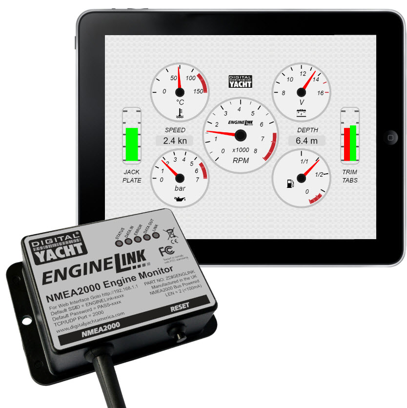 digital yacht engine link