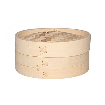 Ångkokare i bambu 18 cm
