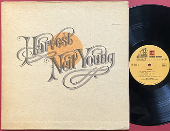 NEIL YOUNG - Harvest LIBANON-orig LP 1972