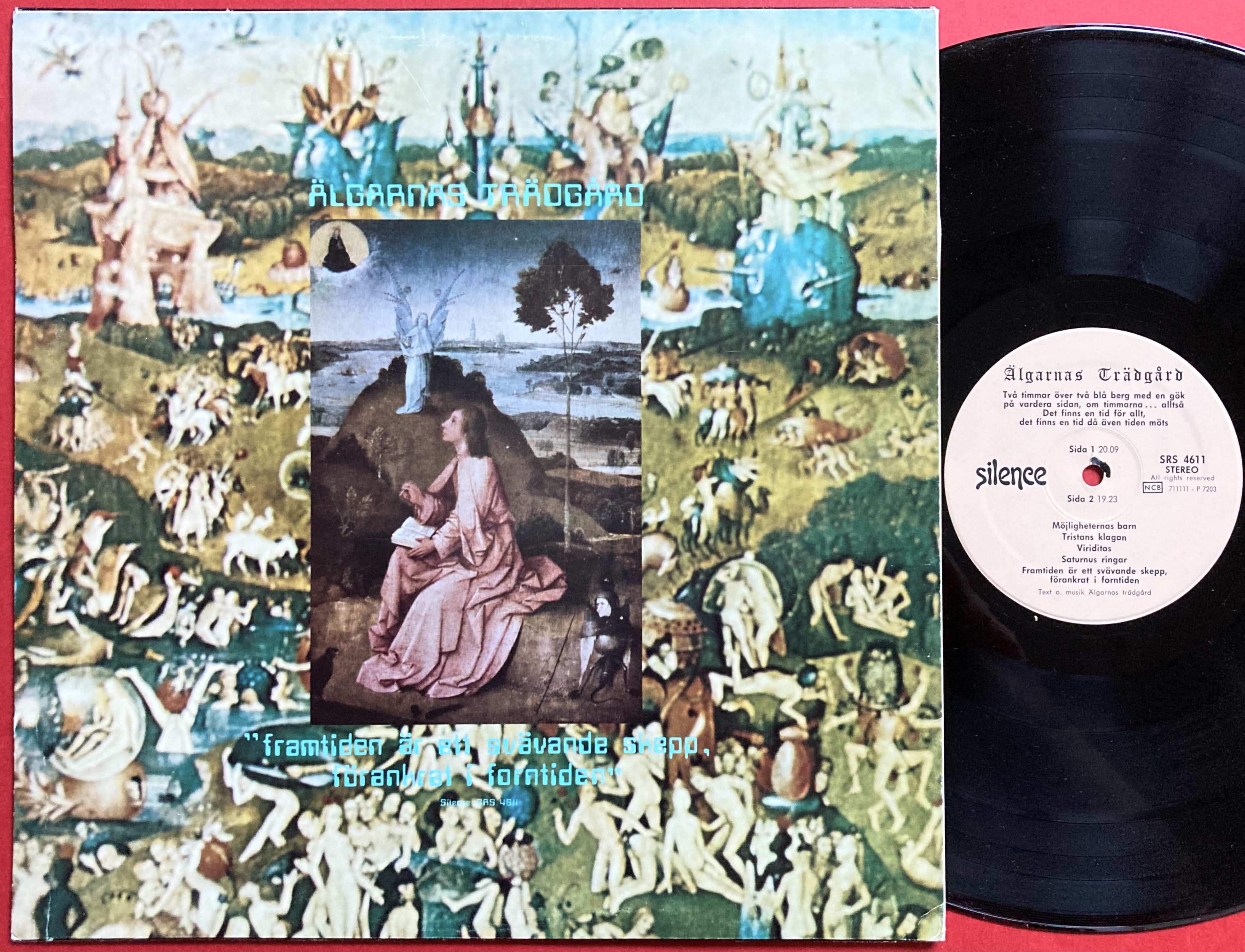 ÄLGARNAS TRÄDGÅRD - Framtiden är ett svävande skepp.. Swe LP 1972 - 2